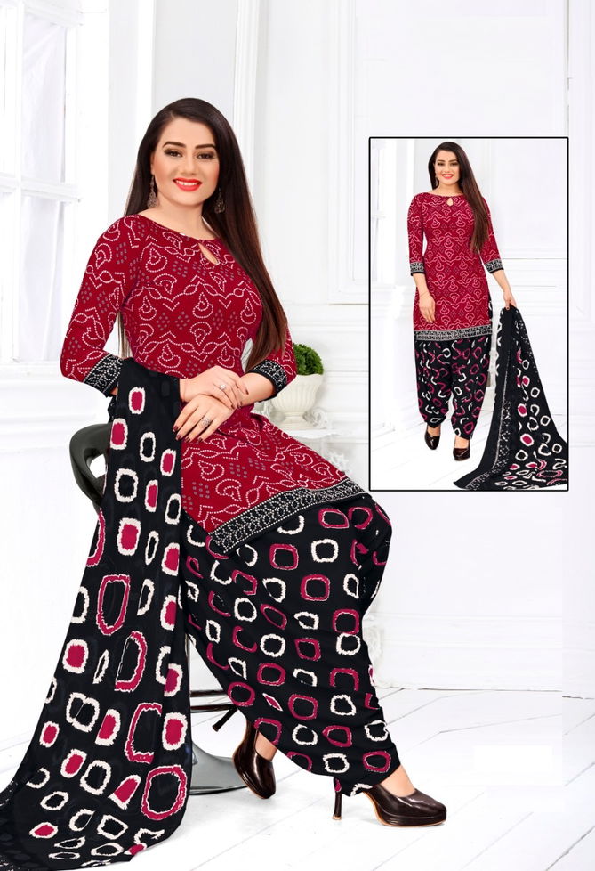 Patiyala House 1 Regular Wear Cotton Printed Leon Dress Material Collection